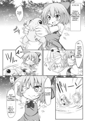  (Reitaisai 7) [Marked-two (Maa-kun)] Cirno Dai Pinch! ~Kaeru no Fukushuu Hen~ | Cirno in Big Trouble! ~ Revenge of the Frogs ~ (Touhou Project) [English]  - Page 4