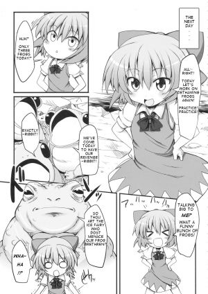 (Reitaisai 7) [Marked-two (Maa-kun)] Cirno Dai Pinch! ~Kaeru no Fukushuu Hen~ | Cirno in Big Trouble! ~ Revenge of the Frogs ~ (Touhou Project) [English]  - Page 6
