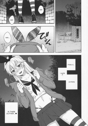  (C86) [Seki Sabato (Tsukuru)] Shimakaze-kun no Hajimete no Osanpo | Shimakaze-kun's First Walk (Kantai Collection -KanColle-) [English]  - Page 6