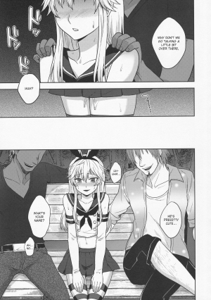  (C86) [Seki Sabato (Tsukuru)] Shimakaze-kun no Hajimete no Osanpo | Shimakaze-kun's First Walk (Kantai Collection -KanColle-) [English]  - Page 10