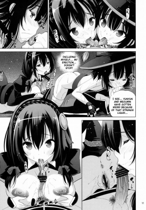 [Matsuge Antenna (Maihara Matsuge)] Kono Iyarashii Ekitai wa Nan desu ka? | What is this Nasty Liquid? (Kono Subarashii Sekai ni Syukufuku o!) [English] [Raknnkarscans] [Digital] - Page 11