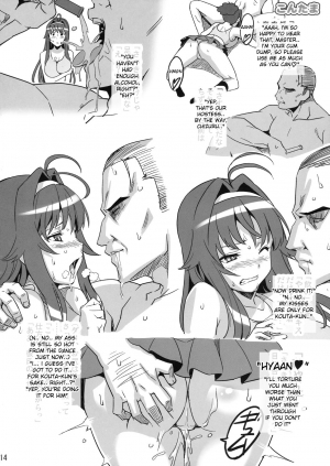 (C75) [Shinjugai (Takeda Hiromitsu)] Kontama Plus (Kanokon, Arcana Heart) [English] [desudesu] [Decensored] - Page 14