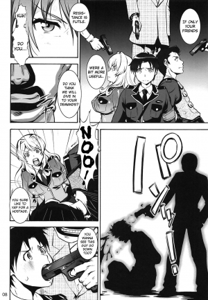 (C86) [Tsurikichi Doumei (Umedama Nabu)] Rape Want's (Rail Wars!) [English] {doujin-moe.us} - Page 8