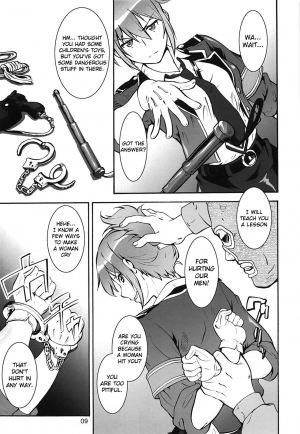 (C86) [Tsurikichi Doumei (Umedama Nabu)] Rape Want's (Rail Wars!) [English] {doujin-moe.us} - Page 9