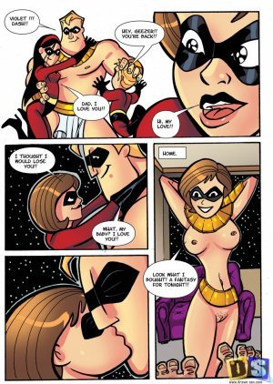 The Incredibles In Egypt- Drawn Sex - Page 9