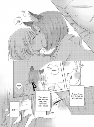 [THERMOSTAT (Neji)] Bougainvillea no Saku Yoru ni (Bocchi Kaibutsu to Moumoku Shoujo) [English] {Hennojin} [Digital] - Page 14