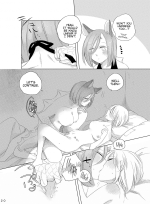 [THERMOSTAT (Neji)] Bougainvillea no Saku Yoru ni (Bocchi Kaibutsu to Moumoku Shoujo) [English] {Hennojin} [Digital] - Page 20