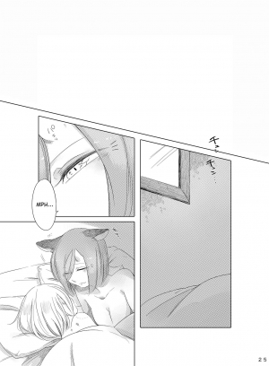 [THERMOSTAT (Neji)] Bougainvillea no Saku Yoru ni (Bocchi Kaibutsu to Moumoku Shoujo) [English] {Hennojin} [Digital] - Page 25