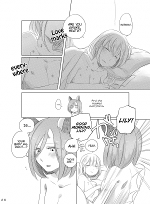[THERMOSTAT (Neji)] Bougainvillea no Saku Yoru ni (Bocchi Kaibutsu to Moumoku Shoujo) [English] {Hennojin} [Digital] - Page 26