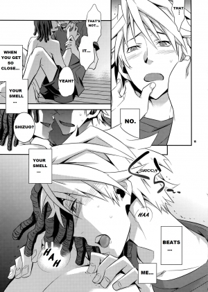 (C80) [Crazy9 (Ichitaka)] Wanko TomShizu no Hon | TomShizu's Dog Book (Durarara!!) [English] [Yaoi-Sei] - Page 15