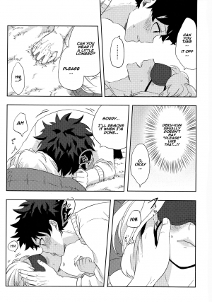[Akanoiki (Buthikireta)] Mekakushi Tea Time | Blindfolded Tea Time (Boku no Hero Academia) [English] [Naxusnl] [2019-08] - Page 9