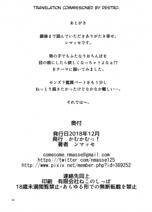 [Kamukamu! (Nmasse)] Miru dake. [Digital][English] [TSHH] - Page 26