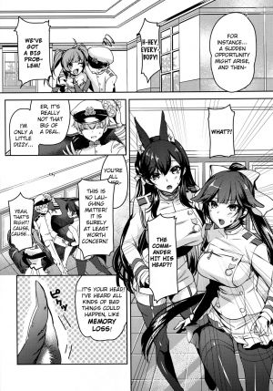 (C94) [Caramel Mamire (Akagi Rio)] Okaeri no Tsugi wa | After You Get Home (Azur Lane) [English] - Page 4