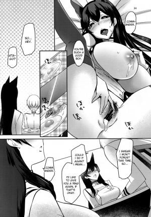 (C94) [Caramel Mamire (Akagi Rio)] Okaeri no Tsugi wa | After You Get Home (Azur Lane) [English] - Page 34