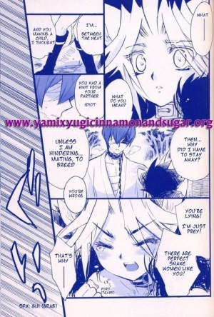  (SUPER17) [Rapan (Himuro Shizuku)] Shirohebi-san to Kuroneko-kun 4 Amai Unmei | White Snake & Black Cat 4 Sweet Fate (Yu-Gi-Oh!) [English]  - Page 27