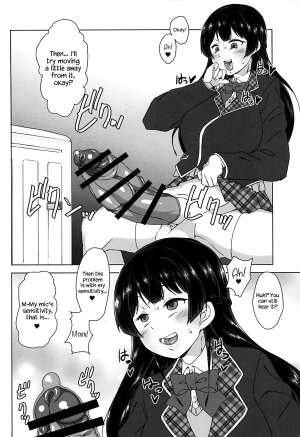 (Futaket 14) [Arahabaki (Kuraya)] Futanari! Haishin Iinchou! (Virtual YouTuber) [English] {Hennojin} - Page 5