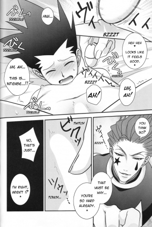 (HaruCC20) [H+ (Hiroko)] Dokusenyoku to Vibration | Greed and Vibration (Hunter x Hunter) [English] - Page 10